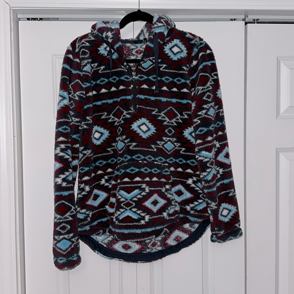 Cruel Denim 1/4 zip size large